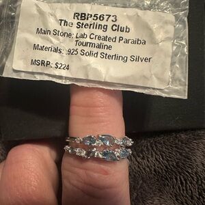 Bomb Party Sterling Club Ring-size 9